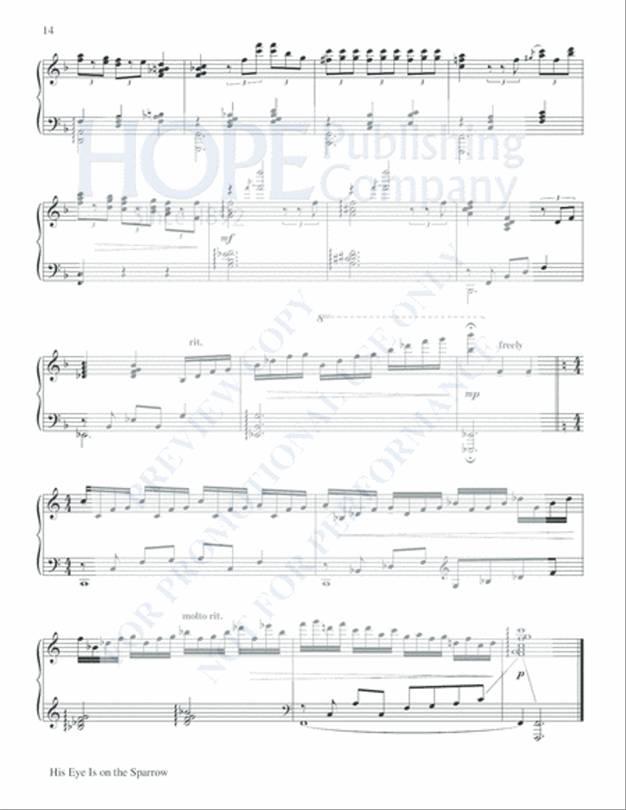 Gospel Greats 2 Piano Solo scores gallery preview page 21