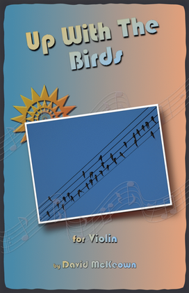 Book cover for Up With The Birds, for Violin Duet