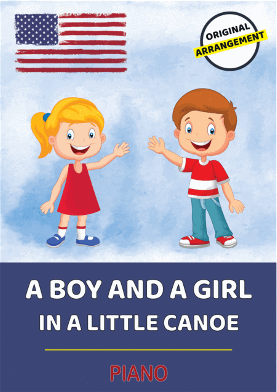 A Boy And A Girl In A Little Canoe Piano scores gallery preview page 1