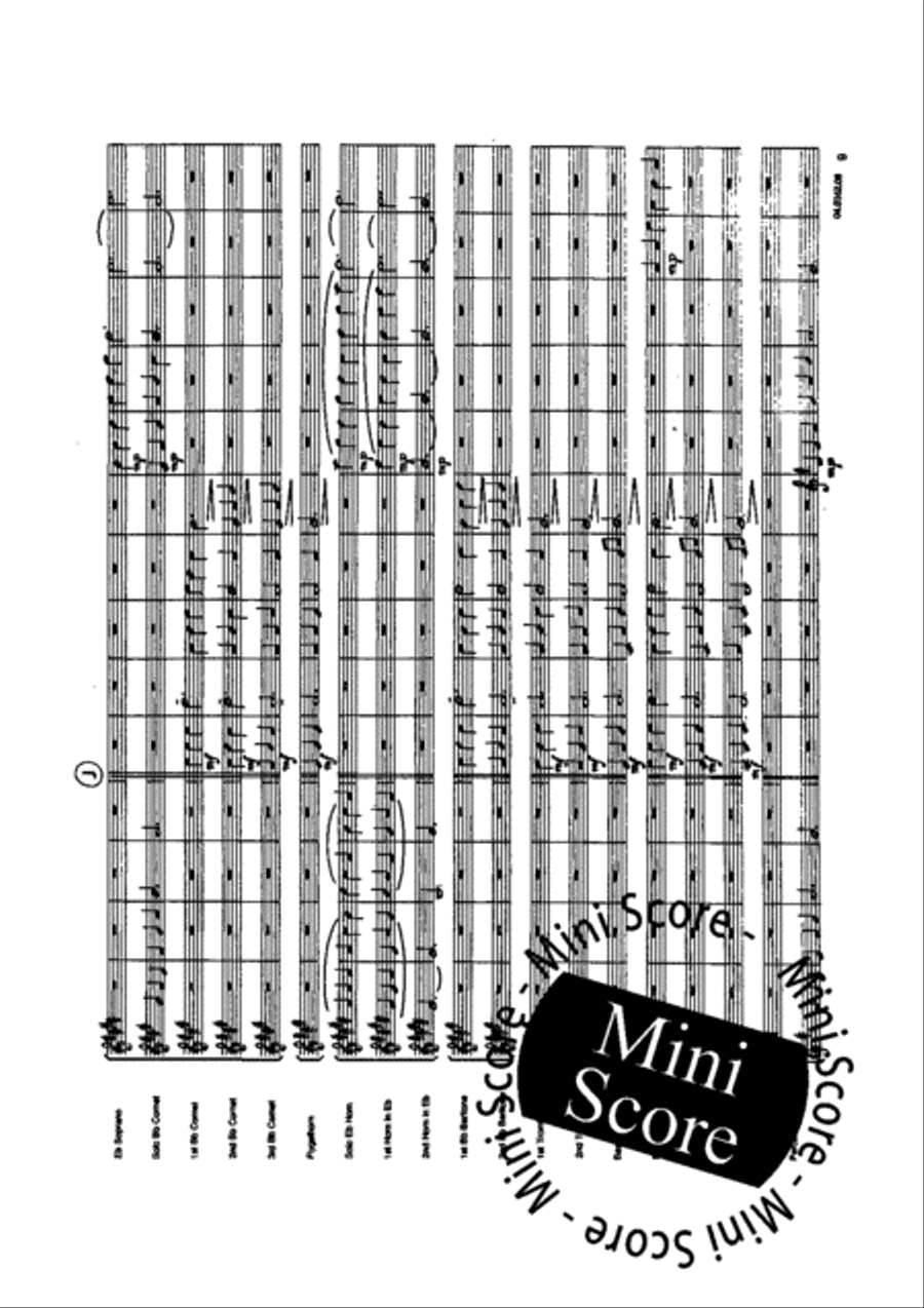 A Norwegian Christmas Overture Brass Band scores gallery preview page 13