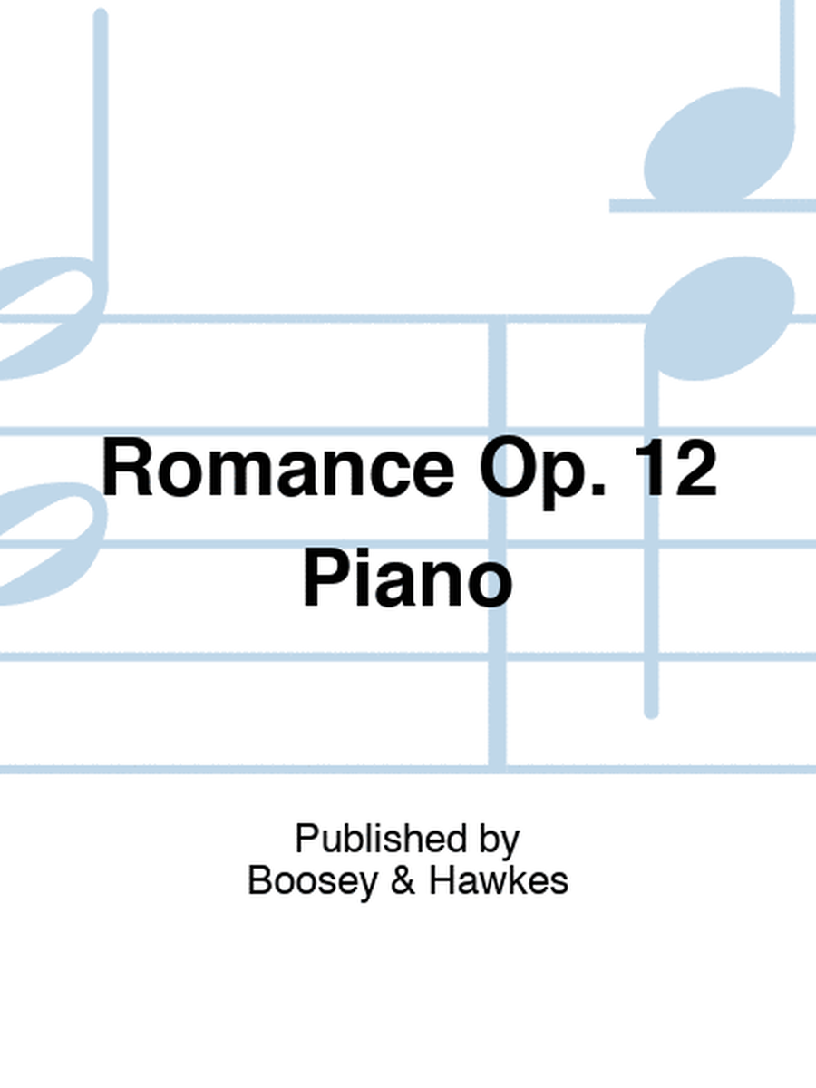 Romance Op. 12 Piano