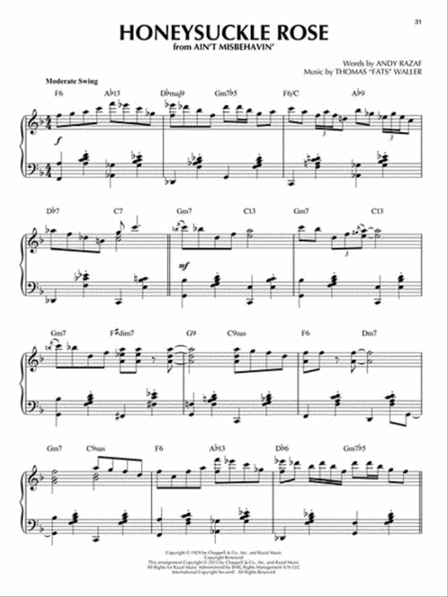 Stride Piano Piano Solo scores gallery preview page 4
