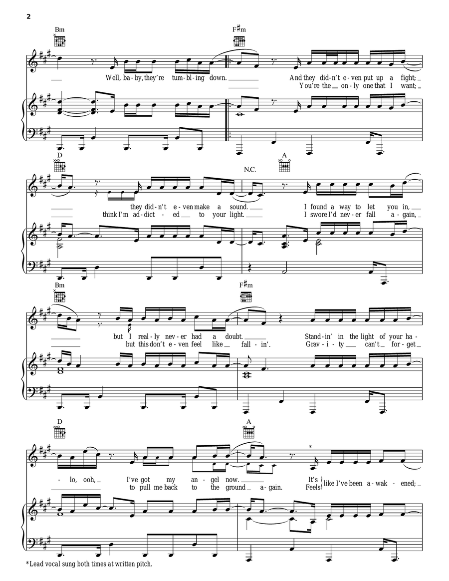 Halo Acoustic Guitar scores gallery preview page 2