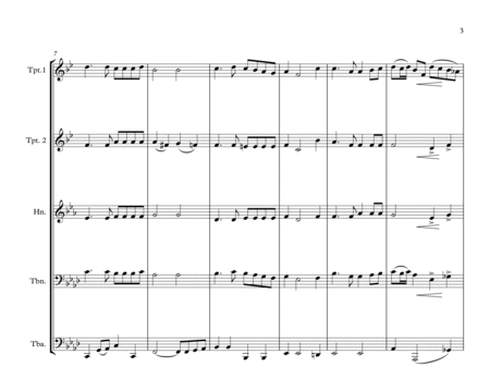 Georgian National Anthem (''Tavisupleba')' for Brass Quintet image number null