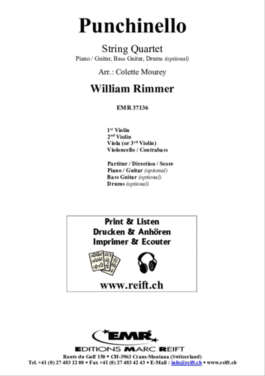 Punchinello Cello scores gallery preview page 2