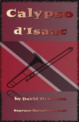 Book cover for Calypso d'Isaac, for Soprano Saxophone Duet