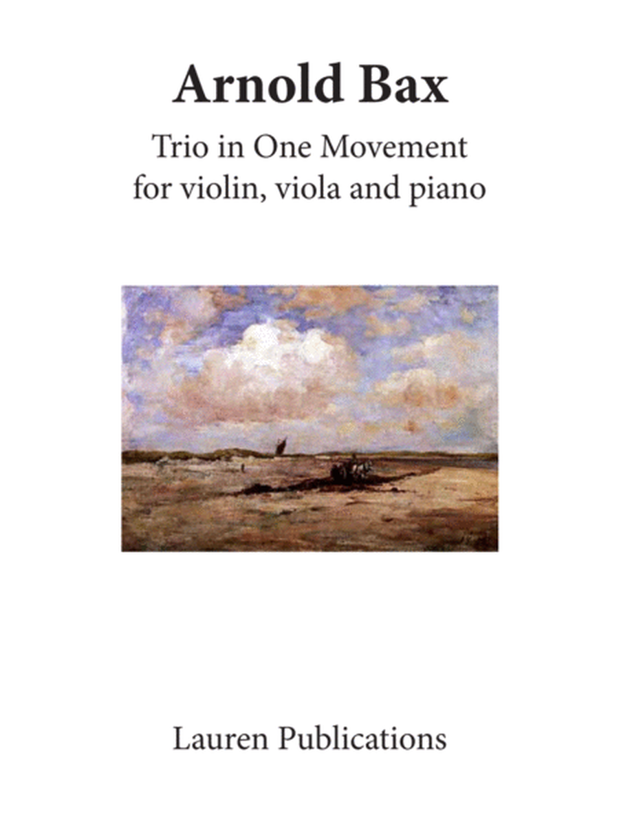 Trio in One Movement Op. 4