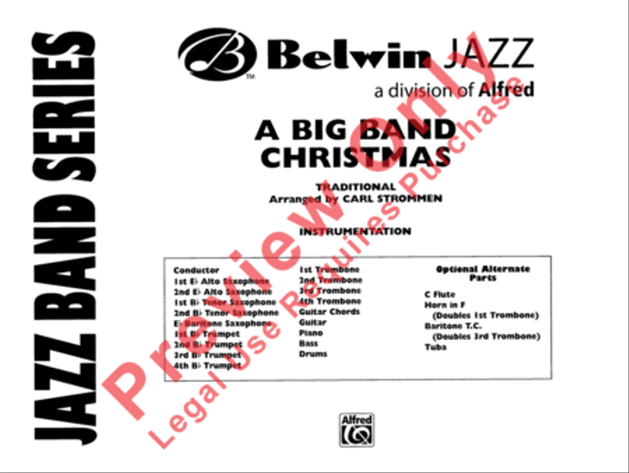 A Big Band Christmas A Big Band Christmas Jazz Ensemble scores gallery preview page 2