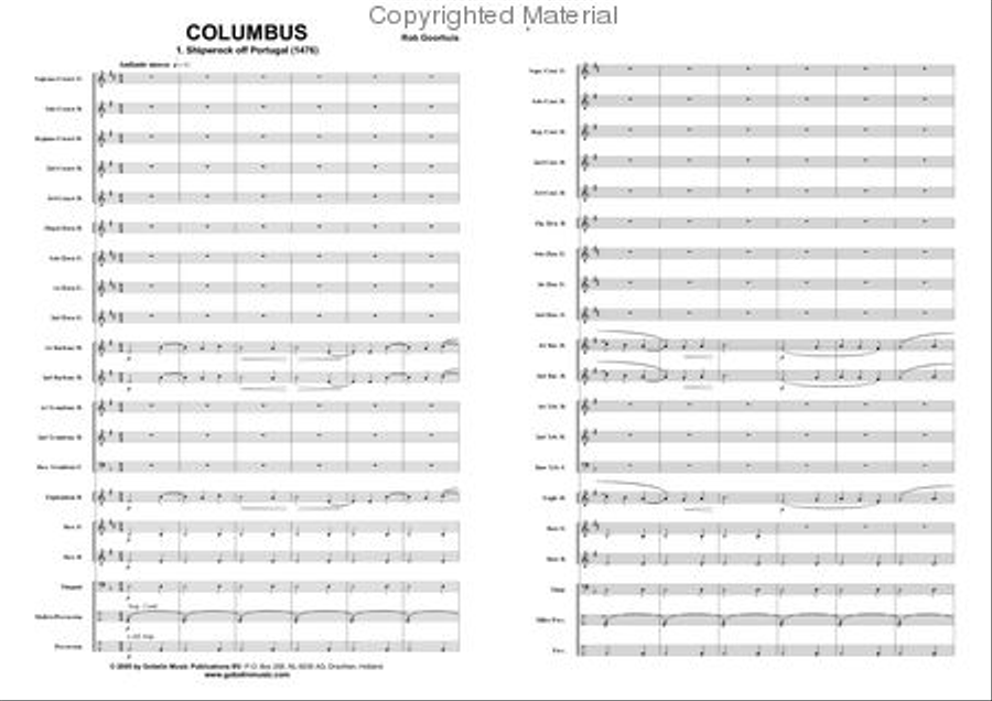 Columbus Columbus Brass Band scores gallery preview page 2