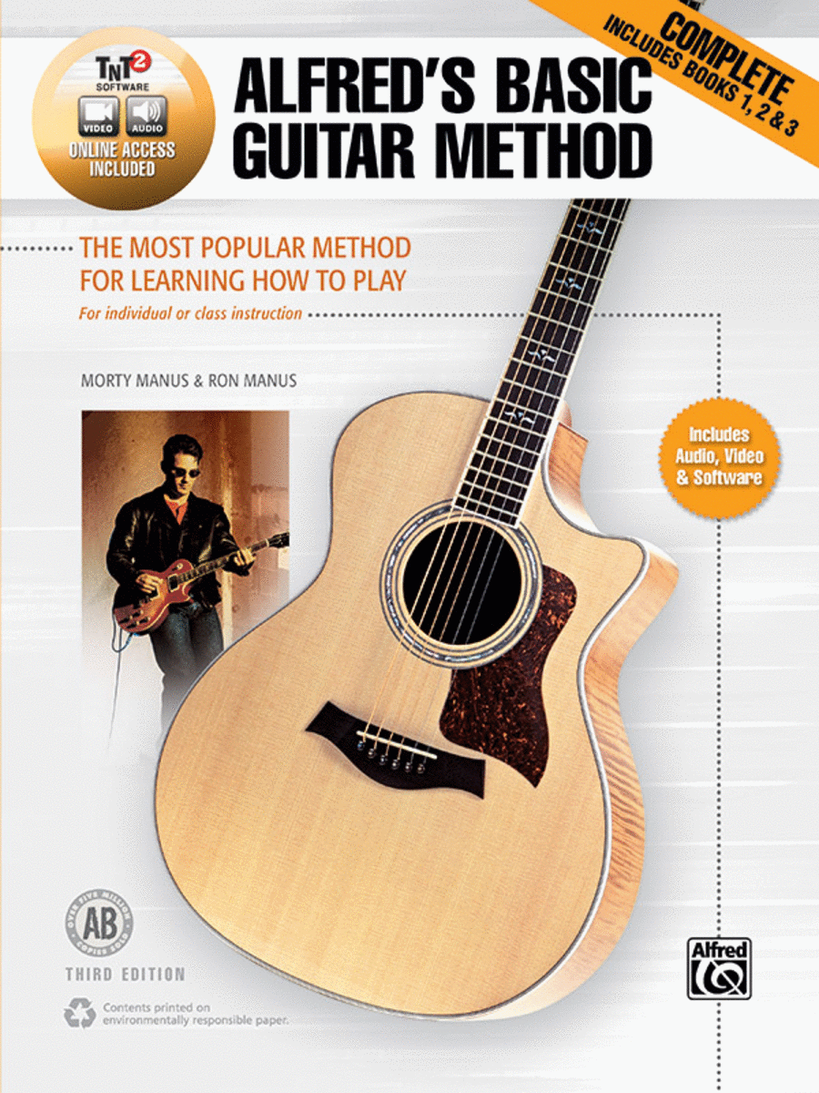 Alfred's Basic Guitar Method, Complete Easy Guitar scores gallery preview page 1