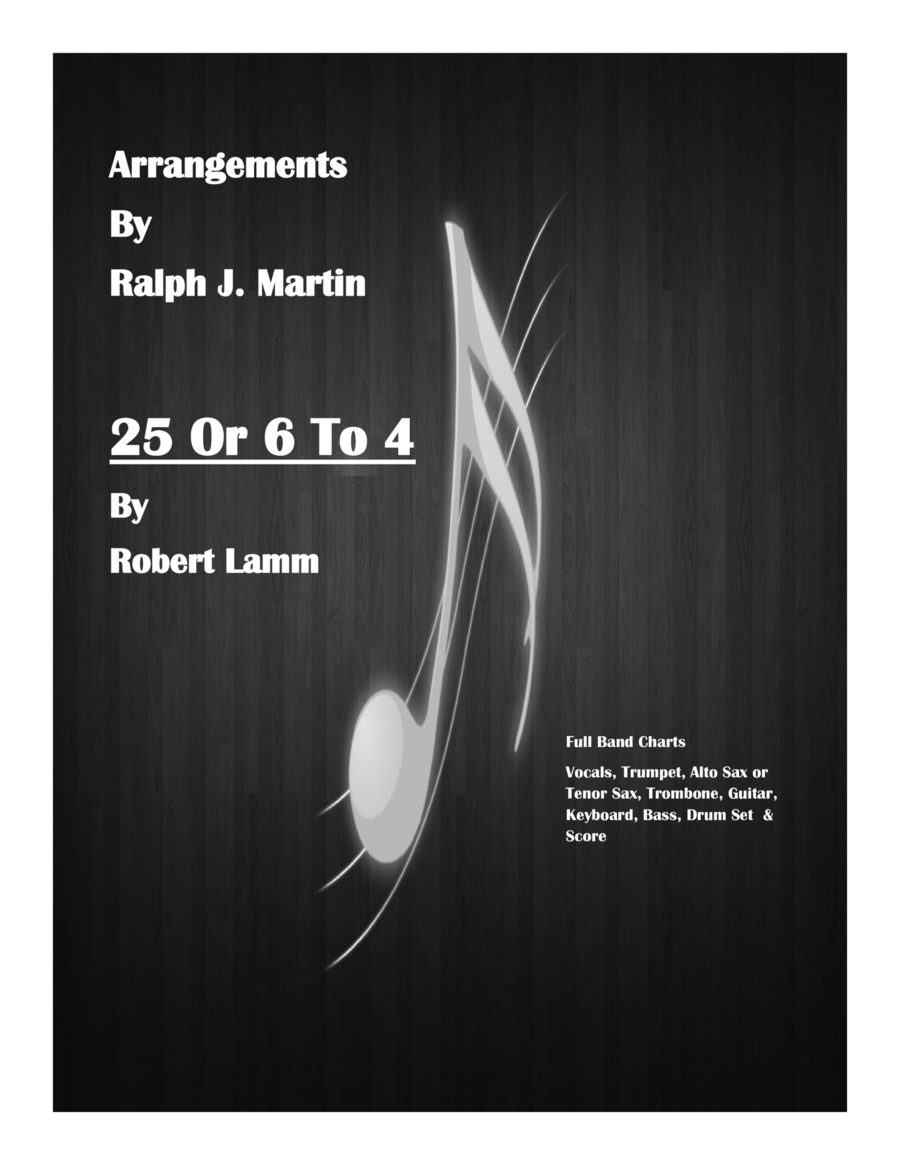 25 Or 6 To 4 Jazz Ensemble scores gallery preview page 1