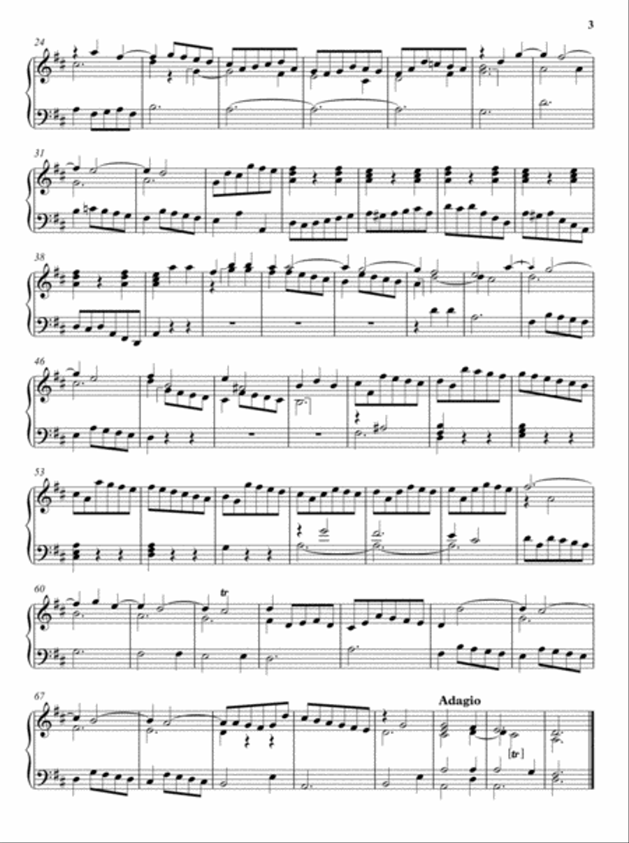 18th-century English Organ Music, Volume 1 Organ Solo scores gallery preview page 3