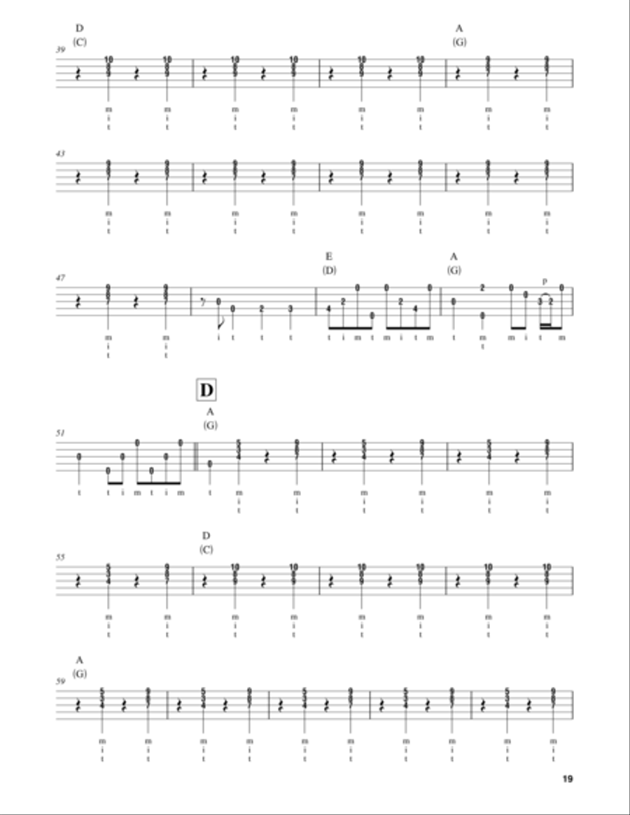 I Saw The Light Banjo scores gallery preview page 3