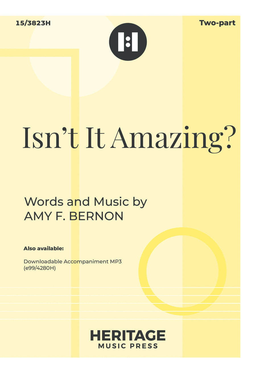 Isn't It Amazing? 2-Part scores gallery preview page 1