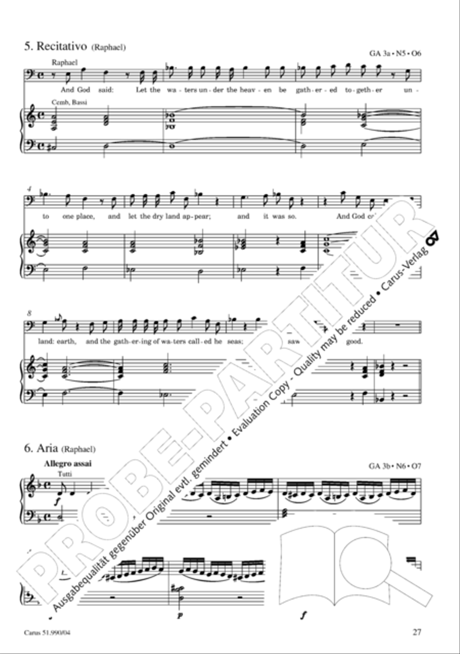 The Creation 4-Part scores gallery preview page 28