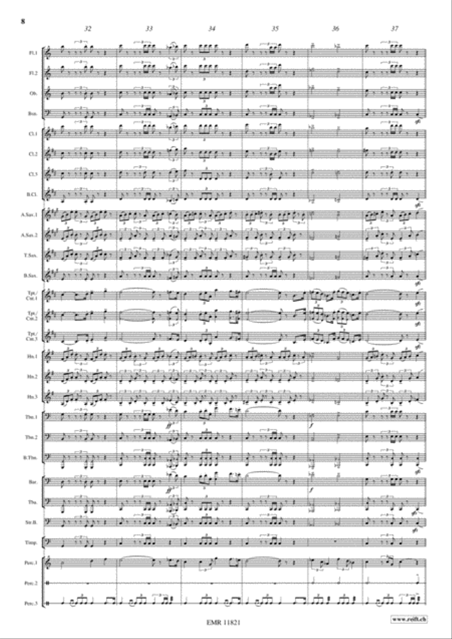 King Solomon's Mines Concert Band scores gallery preview page 9