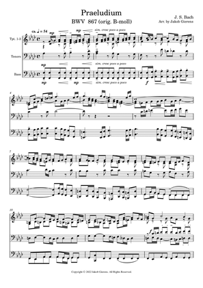 Praeludium BWV 867