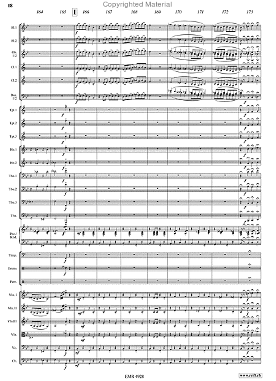 Fiddler On The Roof Orchestra scores gallery preview page 18