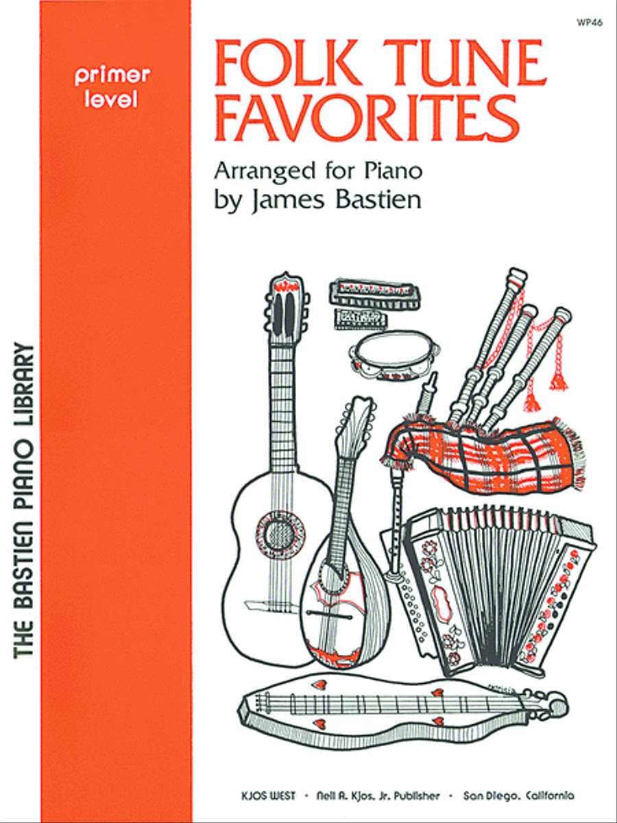 Folk Tune Favorites, Primer Piano Method scores gallery preview page 1