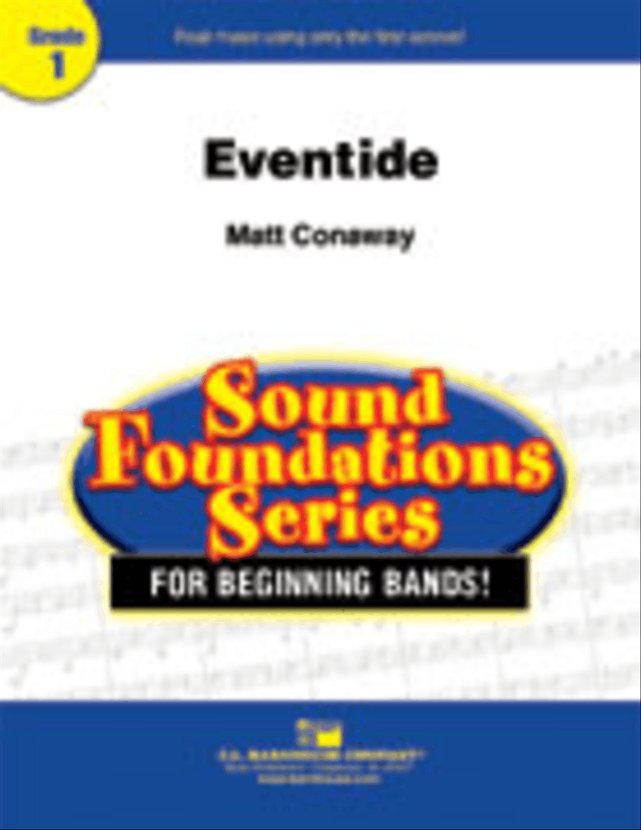 Eventide Concert Band scores gallery preview page 1