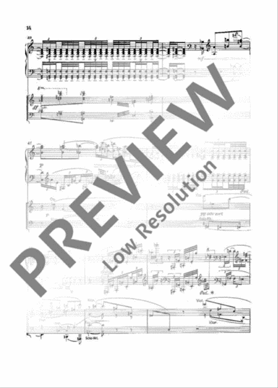 1. Konzert 1. Konzert Piano Solo scores gallery preview page 19