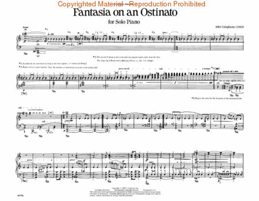 Fantasia on an Ostinato