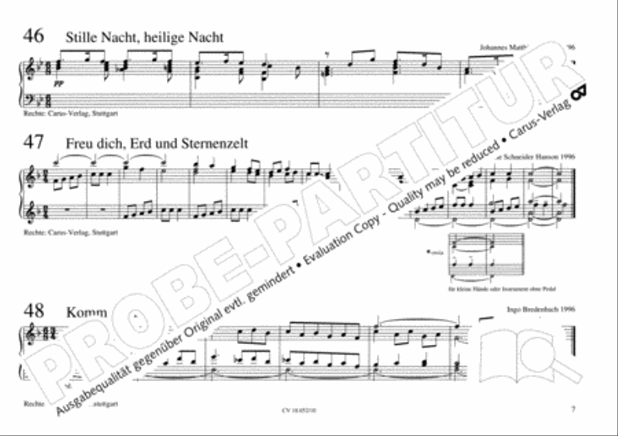 Esslinger Orgelbuch, Bd I-III Organ Solo scores gallery preview page 24