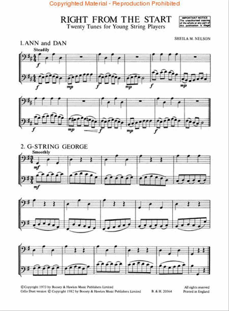 Right from the Start String Duet scores gallery preview page 2