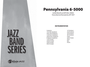 Book cover for Pennsylvania 6-5000: Score
