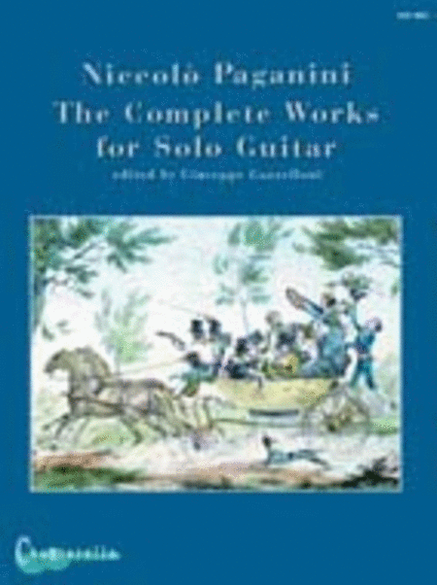 Paganini - Complete Works For Solo Guitar Ed Gazzelloni