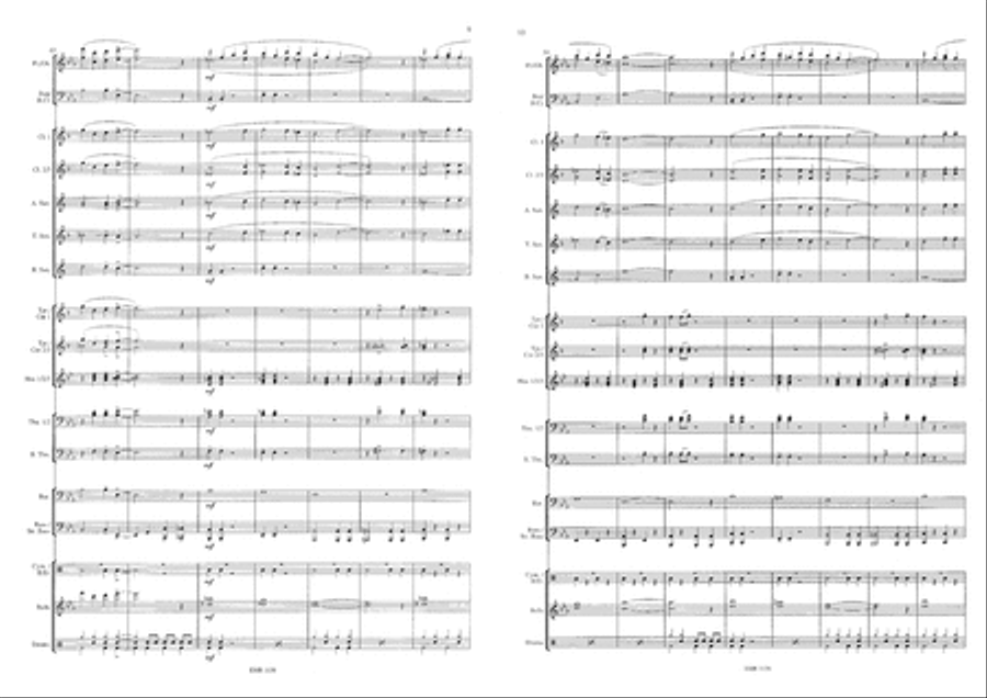 Swing In To Spring Concert Band scores gallery preview page 6