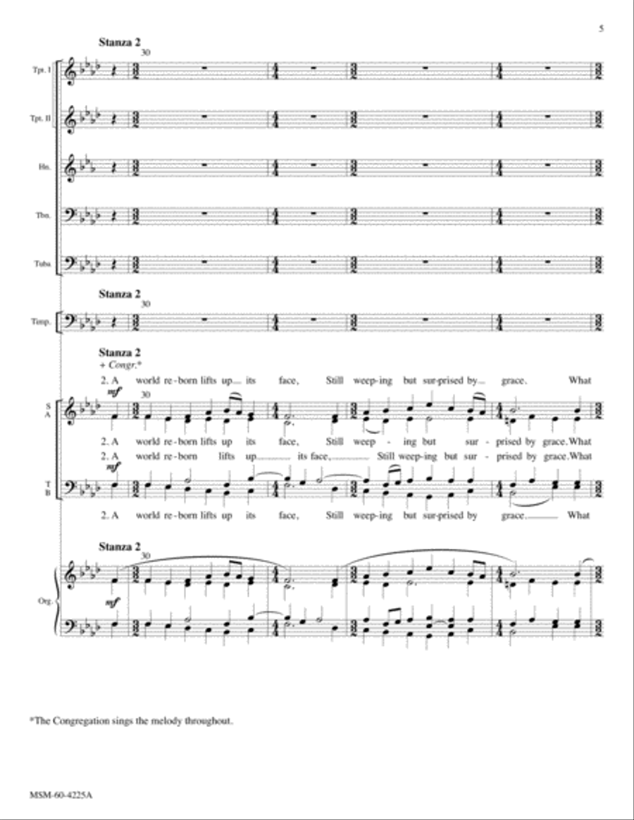 This Day of Days with Joy We Claim (5 vs) Choir scores gallery preview page 5
