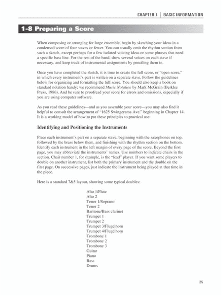 Arranging for Large Jazz Ensemble Jazz Ensemble scores gallery preview page 5
