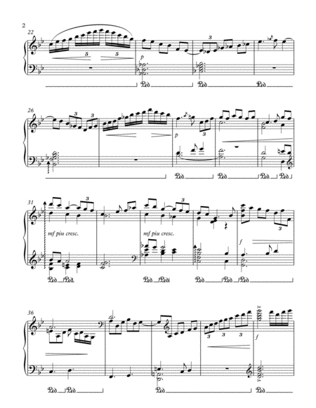 Intermezzo in B flat for Piano