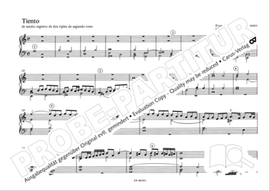 Orgelwerke des 16.-18. Jahrhunderts Piano scores gallery preview page 57