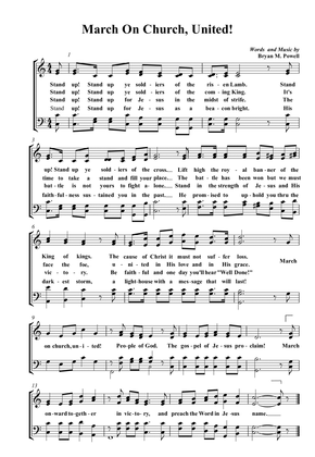 March on Church, United - Hymn