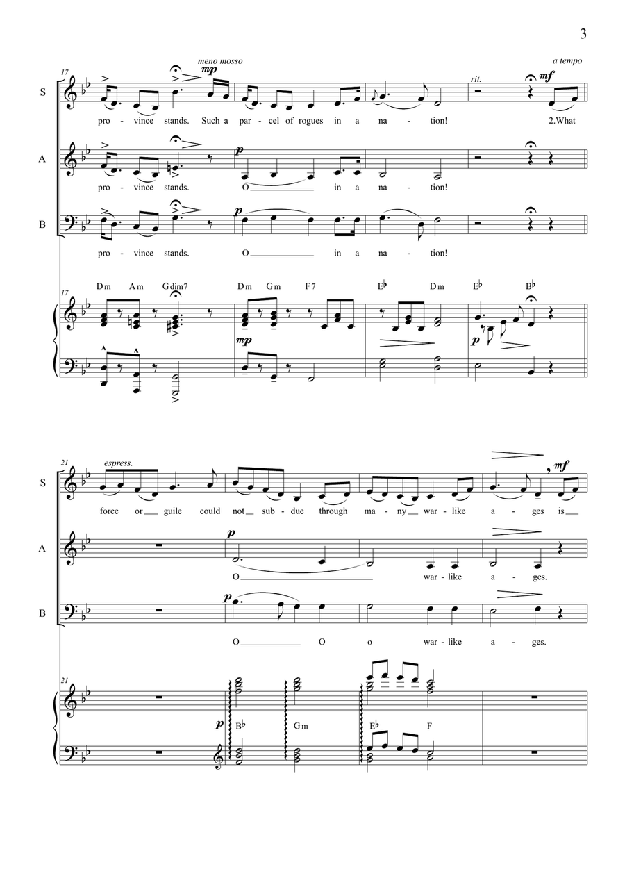 Parcel of Rogues (SAB) Parcel of Rogues (SAB) 3-Part scores gallery preview page 5
