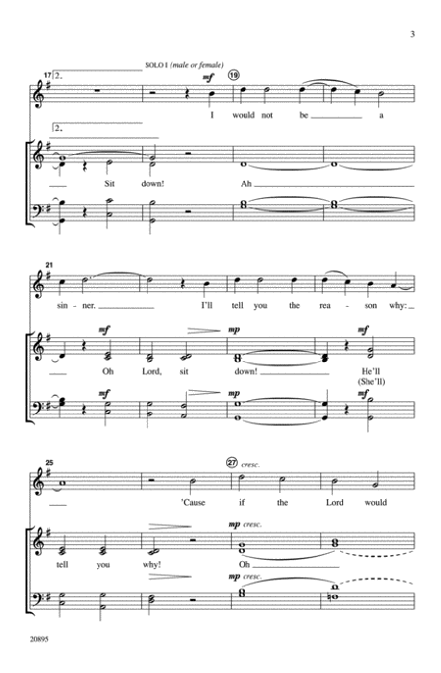 Plenty Good Room 4-Part scores gallery preview page 3