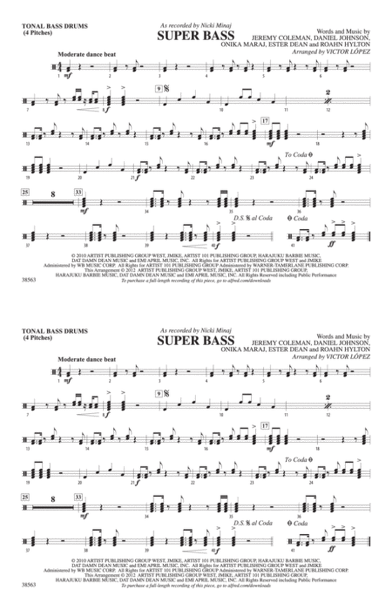 Super Bass: Tonal Bass Drum