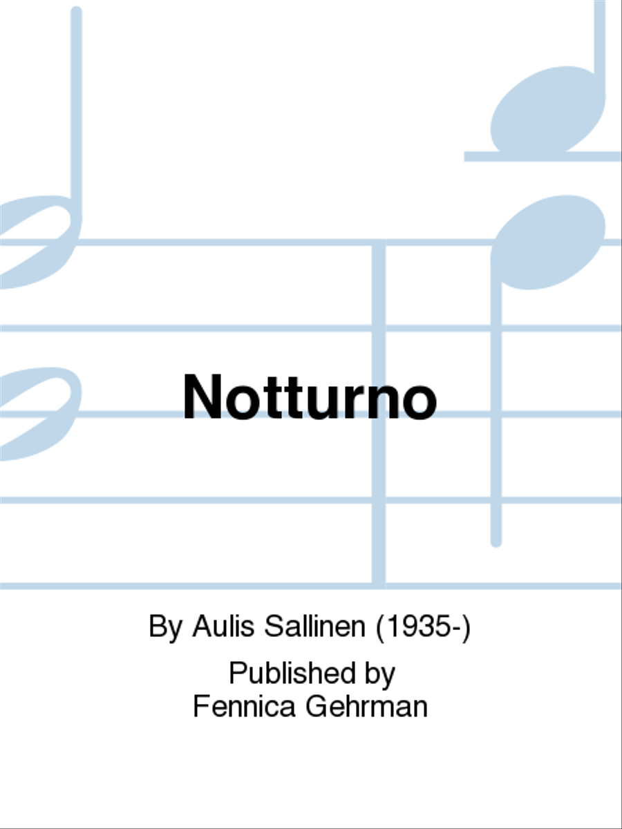 Notturno Piano Solo scores gallery preview page 1