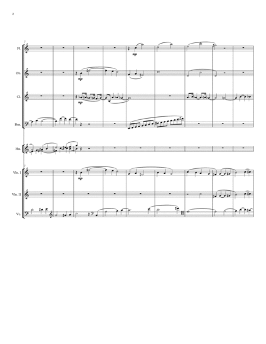 Algonquian Dreamcatcher 1st mvmt. Full Orchestra scores gallery preview page 4