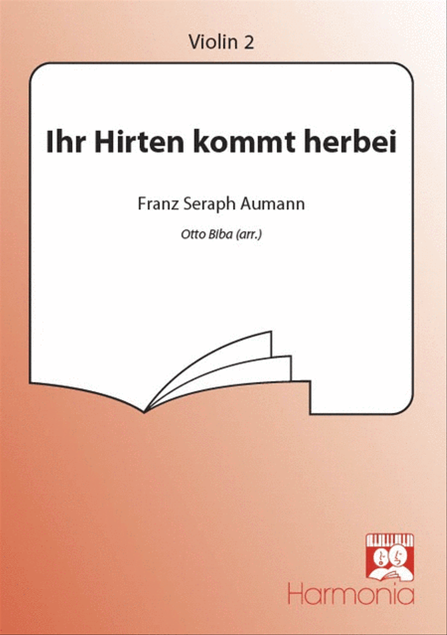 Ihr Hirten kommt herbei 4-Part scores gallery preview page 1