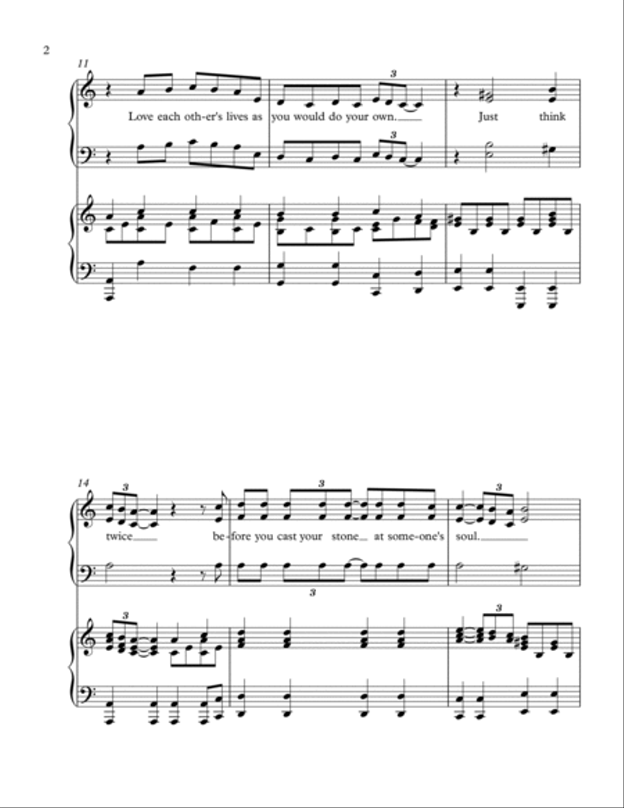 Here To Love 3-Part scores gallery preview page 2