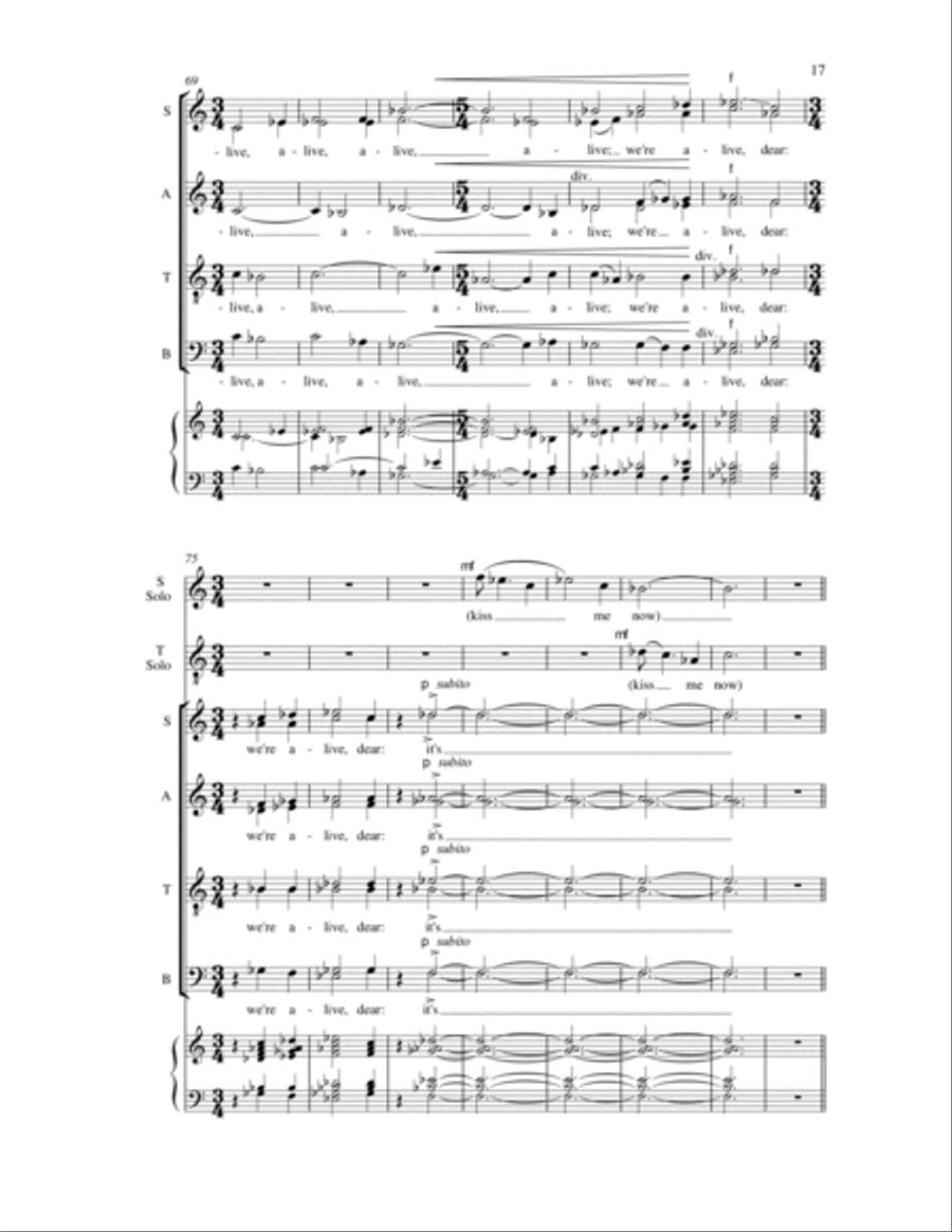 Spring Revels 4-Part scores gallery preview page 20