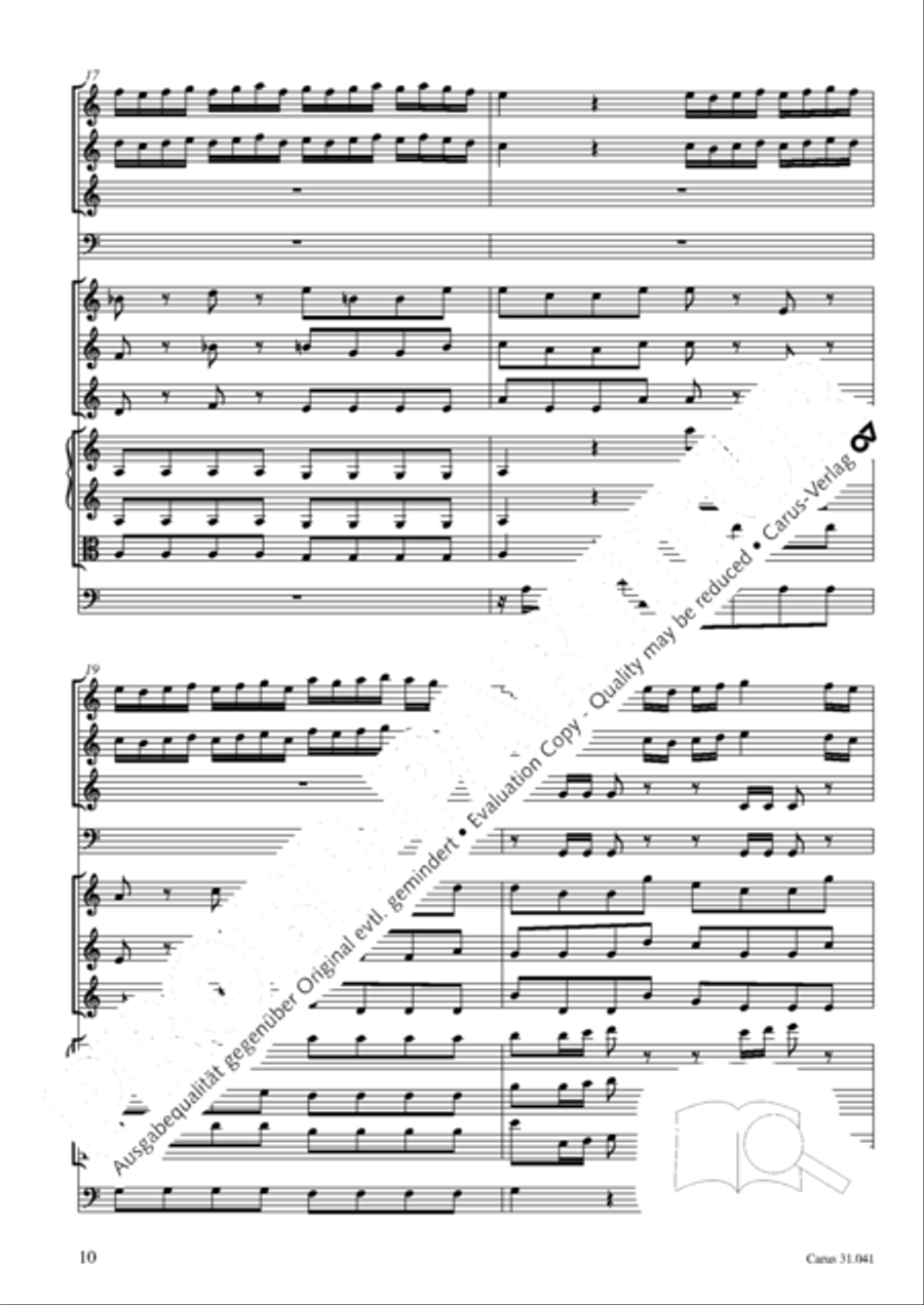 O Lord, we come to praise thee 4-Part scores gallery preview page 11