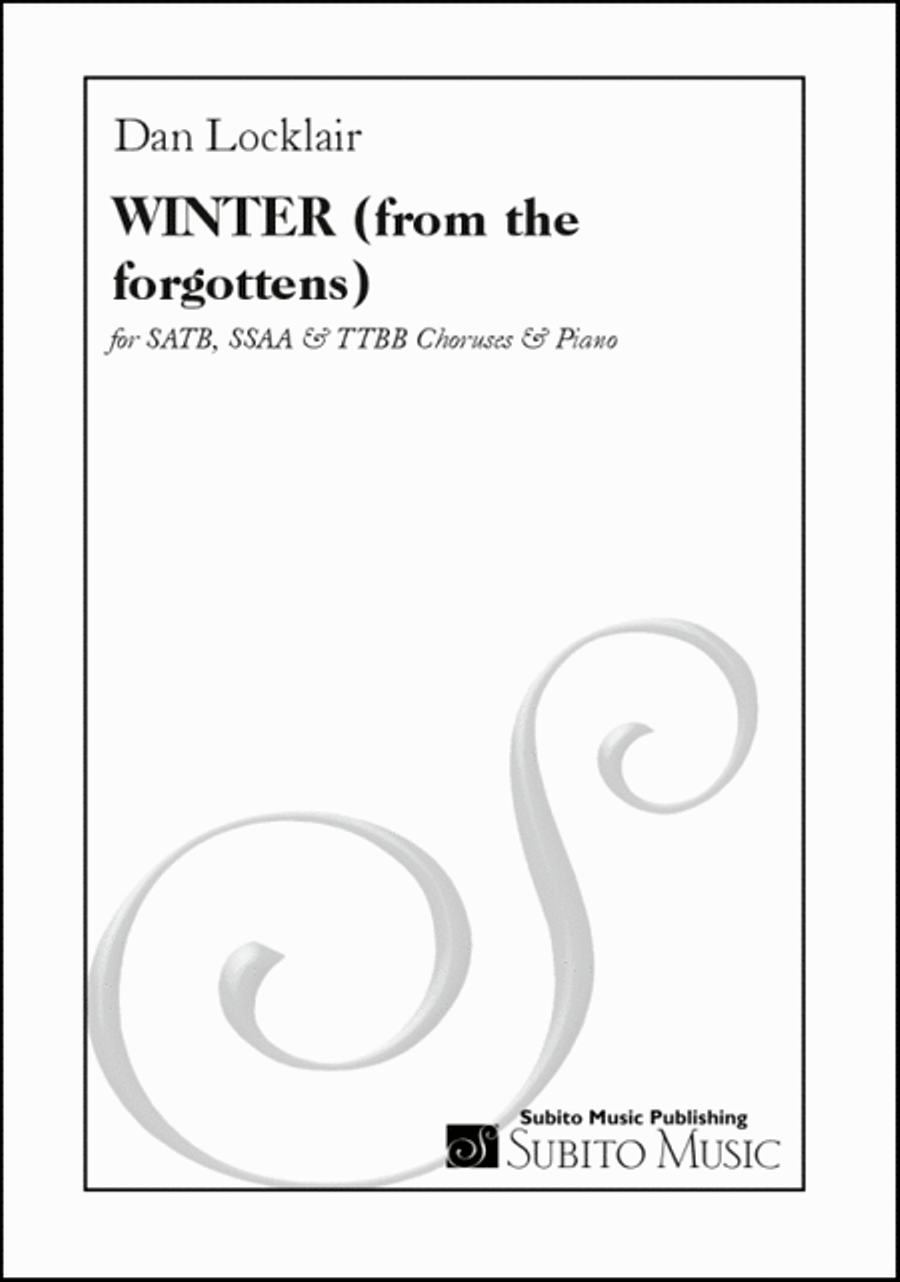 WINTER (from the forgottens) TTBB scores gallery preview page 2