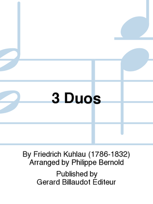 Book cover for 3 Duos
