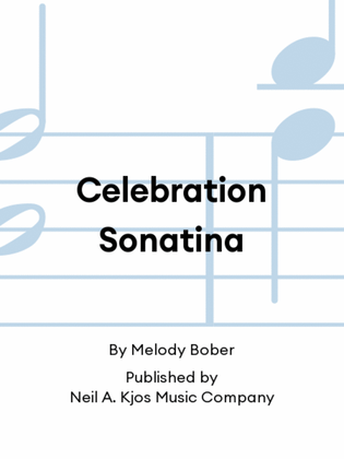 Book cover for Celebration Sonatina
