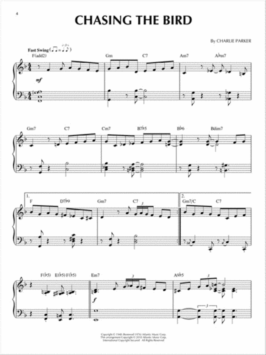 Jazz Gems Jazz Gems Piano Solo scores gallery preview page 4