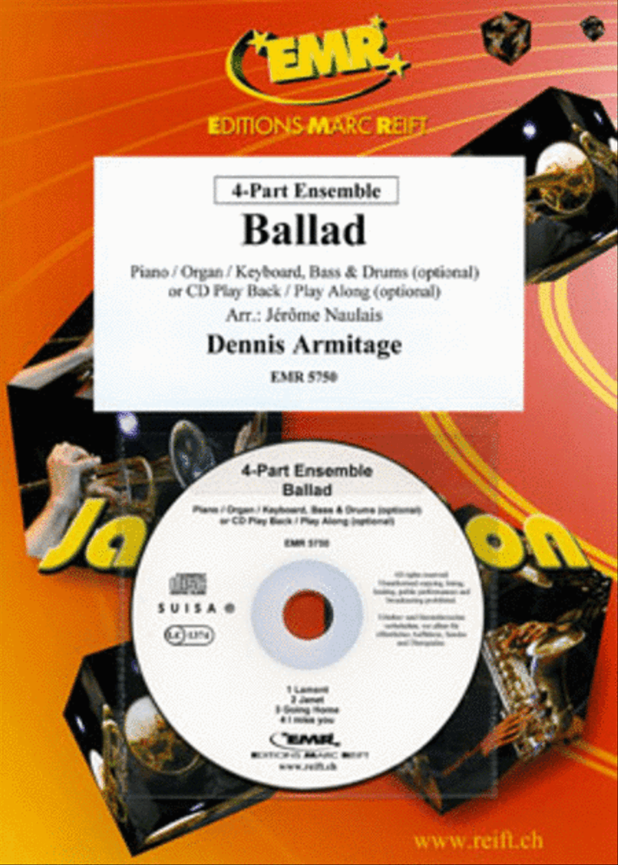 Ballad Concert Band scores gallery preview page 1